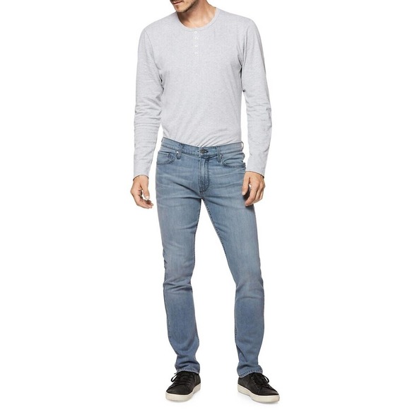 PAIGE Men's Lennox Heritage Inspired Vintage Slim Modern Fit Technology 36 ×32 - Picture 2 of 7